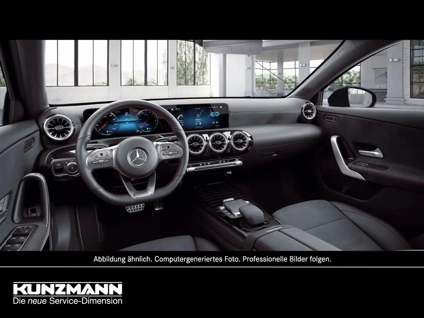 Mercedes-Benz A 250 e Limousine AMG Night MBUX Navi 360° Grau - 2