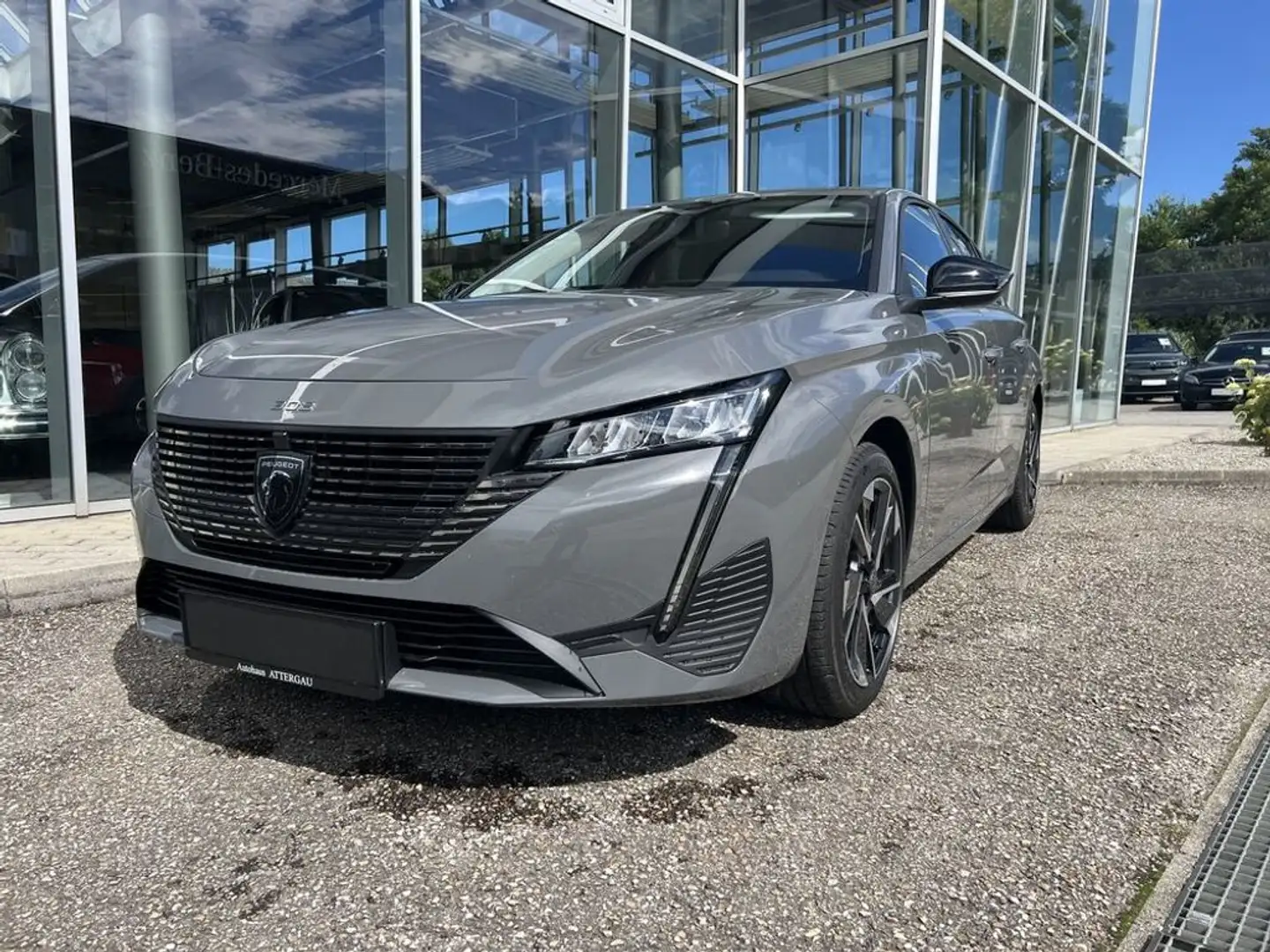 Peugeot 308 Allure - BHDi 130 EAT 8 ° TOP-Ausstattung° Grau - 1