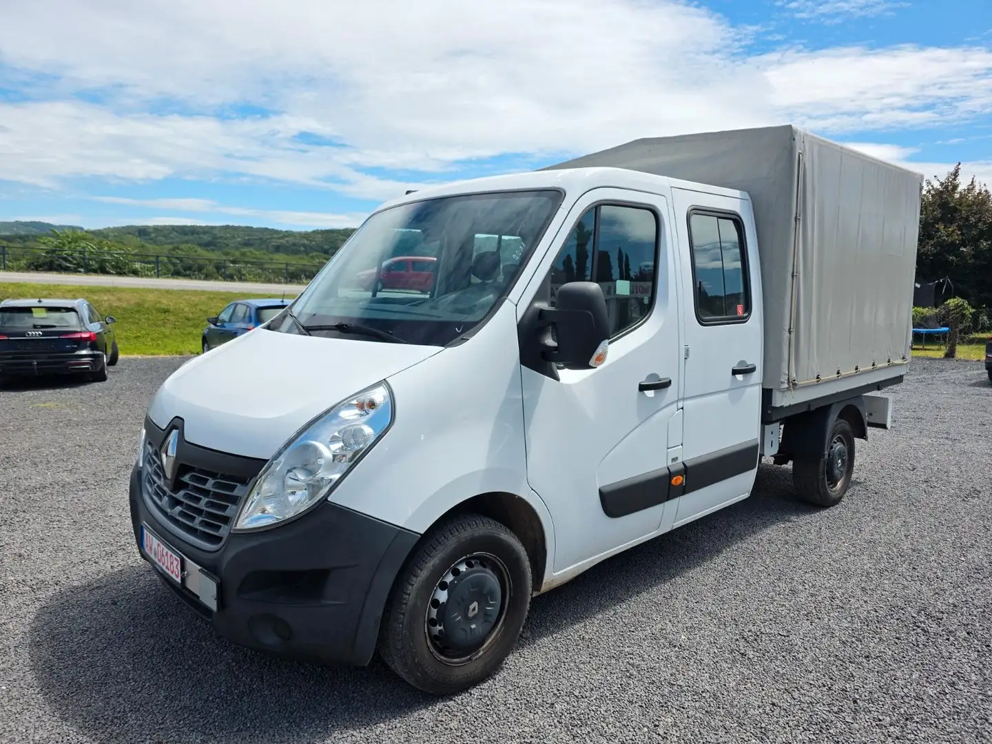 Renault Master III DoKa Pritsche/Fahrgest. L2H1 3,5t Blanc - 1