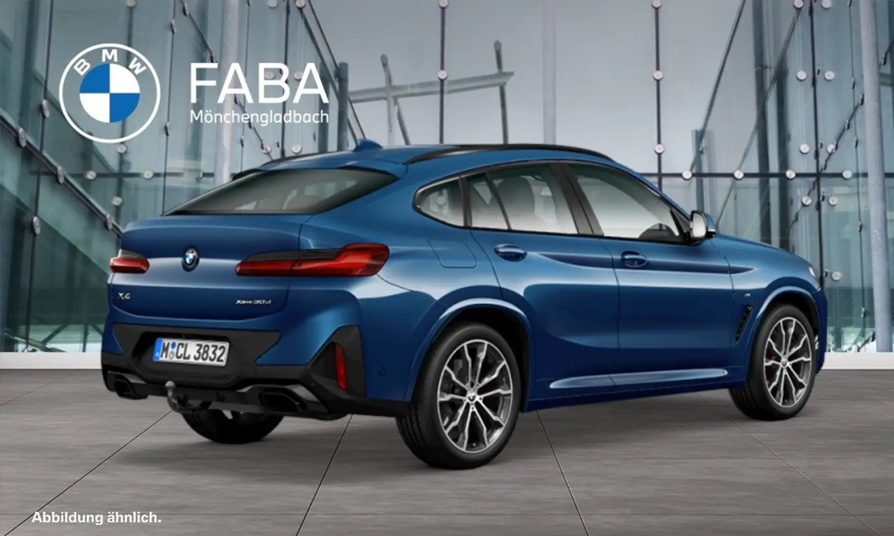 BMW X4 xDrive30d M Sportpaket HiFi DAB WLAN Blau - 2