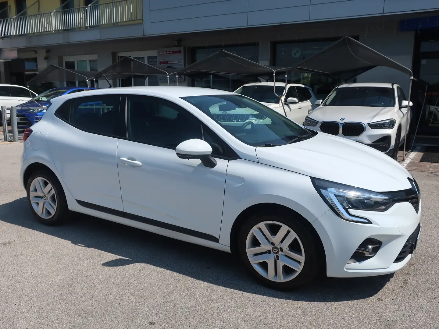 Renault Clio Clio V 2019 1.0 tce Business 90cv my21 Bianco - 2