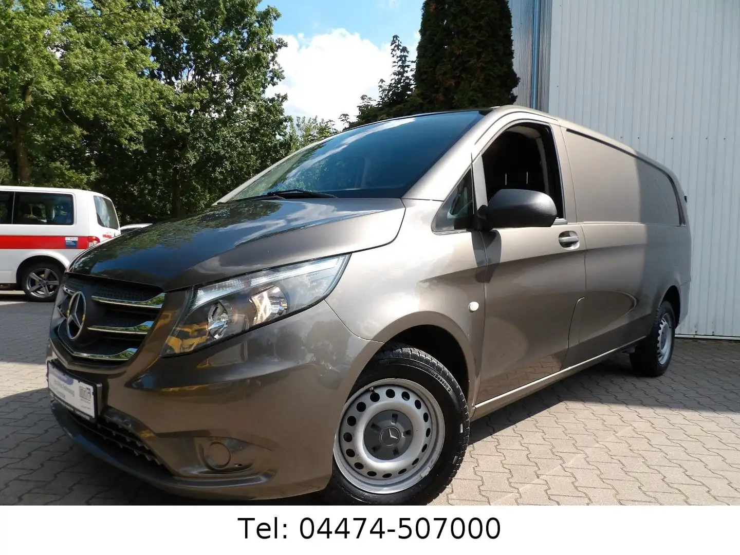 Mercedes-Benz Vito Kasten 111 CDI Extralang Klima Kamera MwSt! Szary - 1