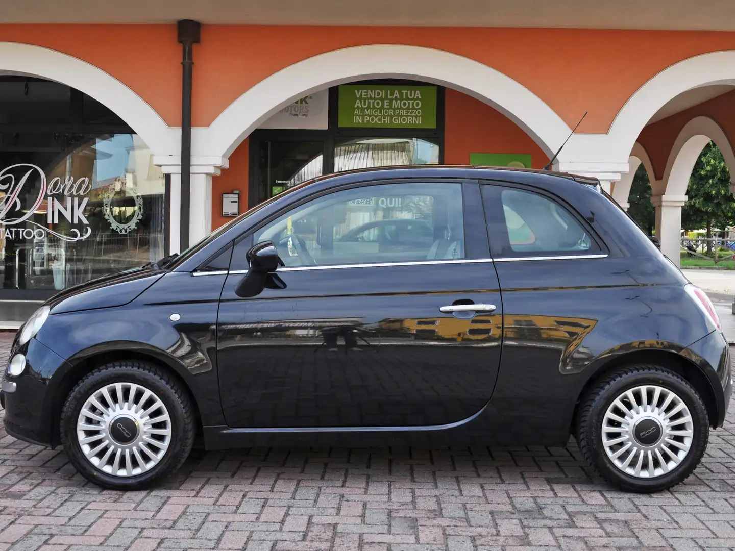 Fiat 500 1.2 Lounge 69cv Nero - 2