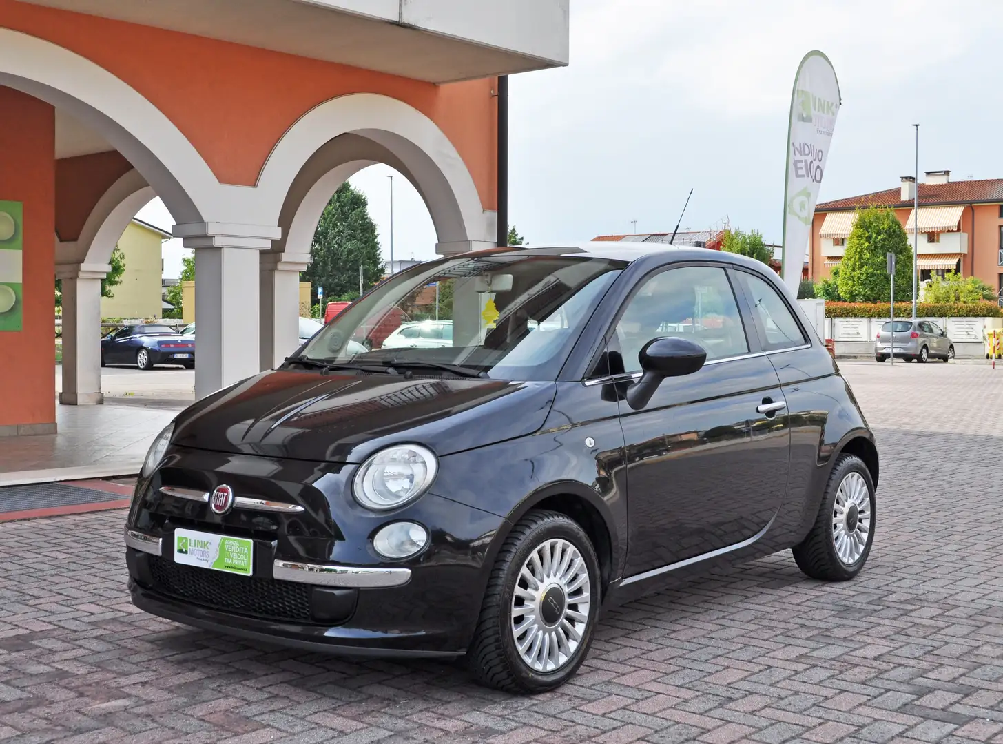 Fiat 500 1.2 Lounge 69cv Nero - 1