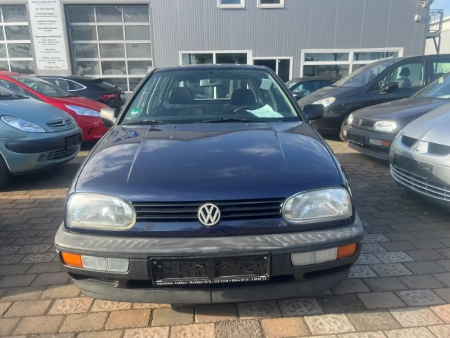 Volkswagen Golf III Oltimer H kennzeichen  CL SD GA Airb Scheinwer Blau - 1