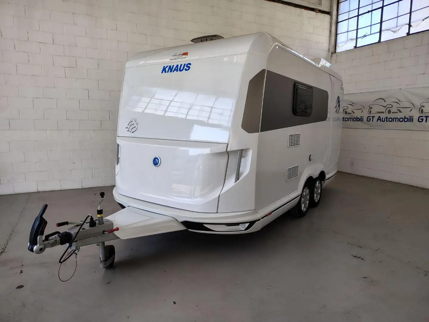 Knaus DESEO RIMORCHIO ROULOTTE E PORTAMOTO Bianco - 2