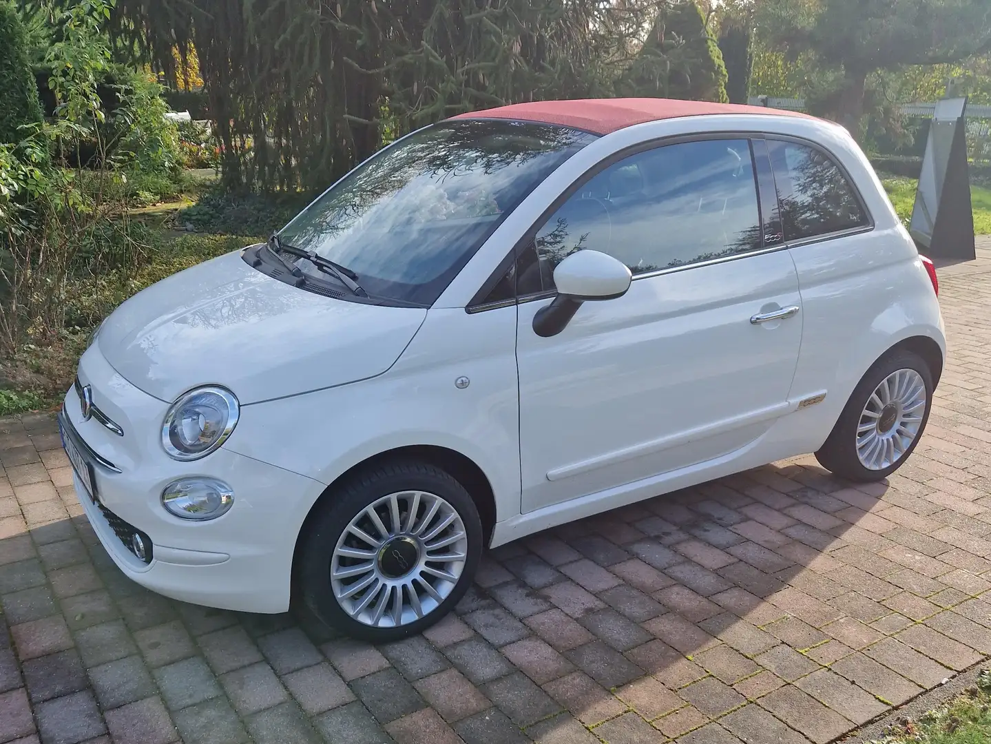 Fiat 500C 500 C 1.2 8V Lounge Weiß - 1