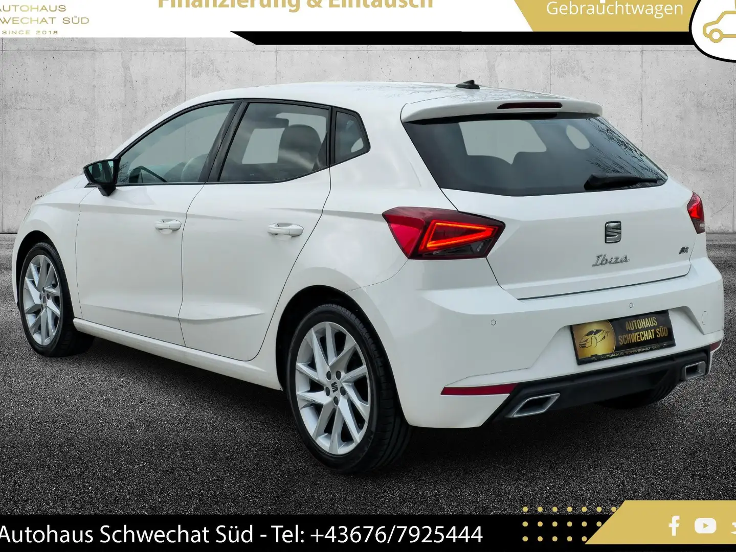 SEAT Ibiza 1,0 FR TSI // FACELIFT // WERKSGARANTIE // ACC // Bianco - 2