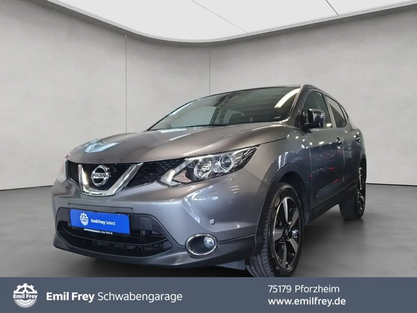 Nissan Qashqai 1.6 DIG-T N-Connecta Gris - 1