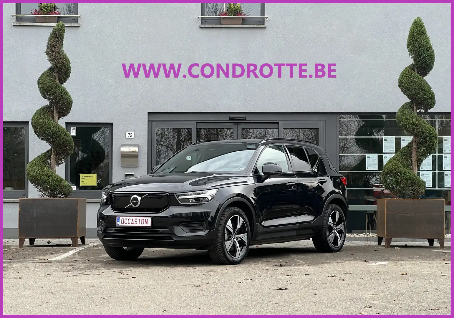 Volvo XC40 ELECTRIQUE Twin Plus Noir - 1