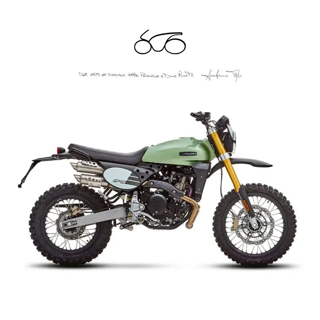 Fantic Caballero 500 RALLY Verde - 1