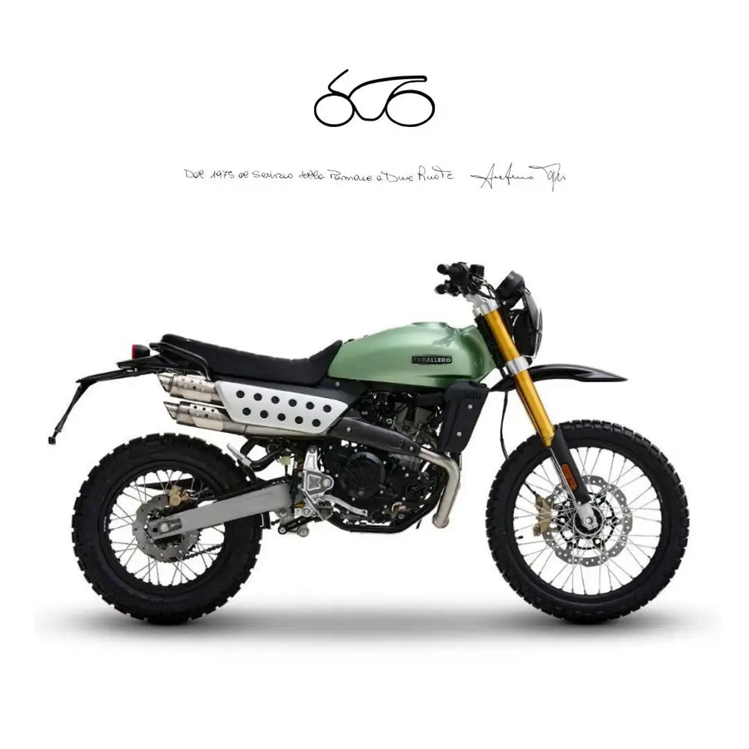 Fantic Caballero 500 RALLY Vert - 1