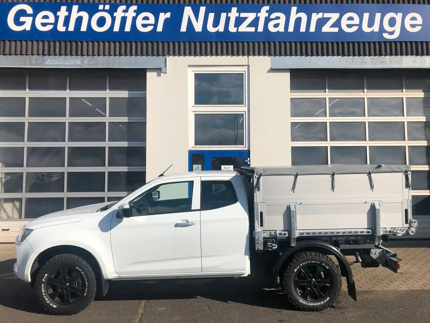 Isuzu D-Max Space Cab LS AT + Gurtbandaufbau +SOFORT+ Blanco - 1