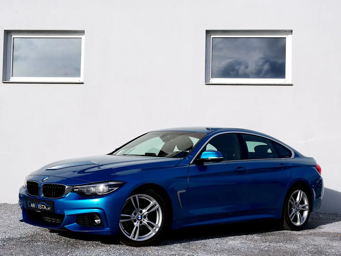 BMW 420 d M Sport Bleu - 2