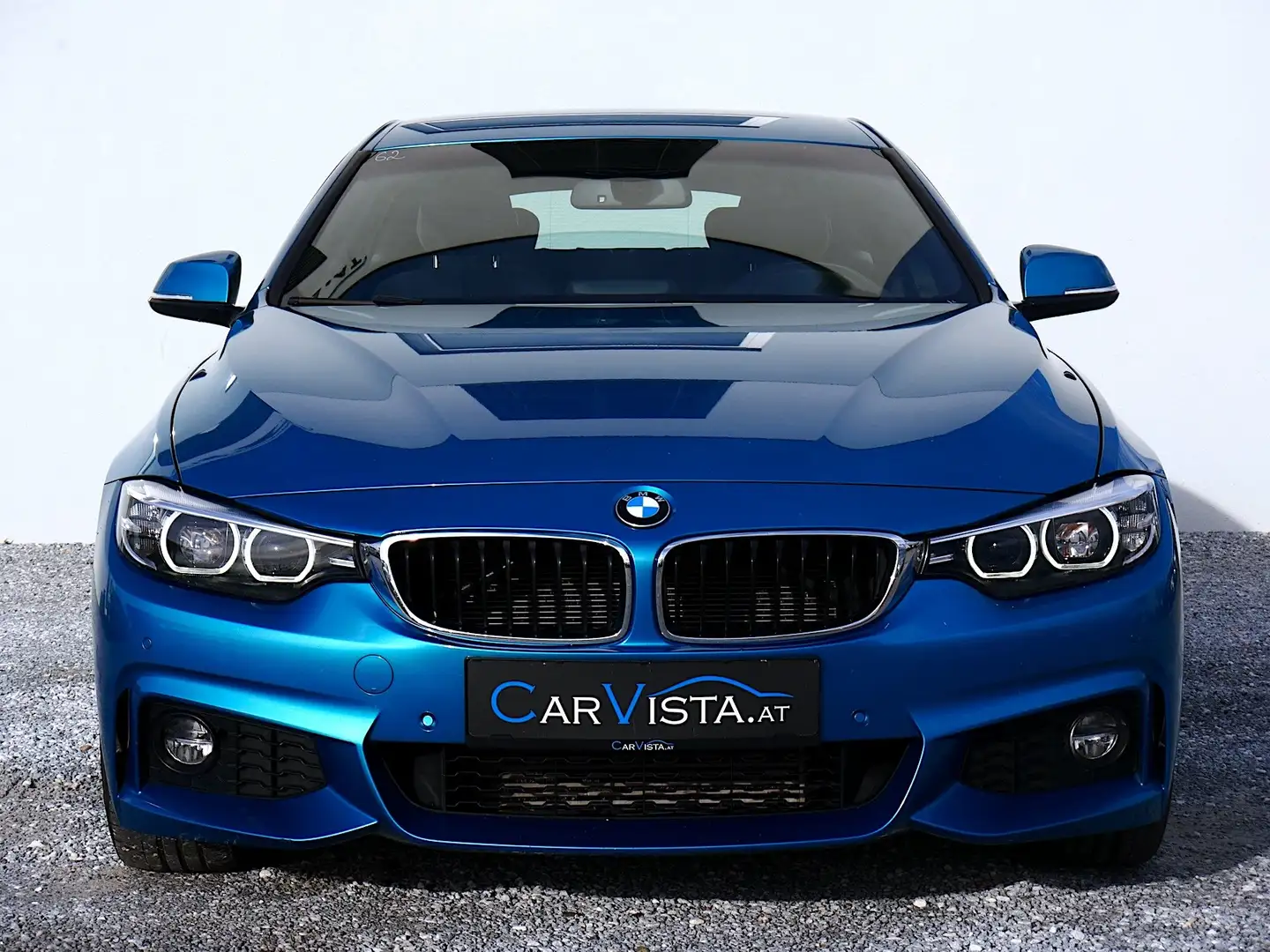BMW 420 d M Sport Bleu - 1