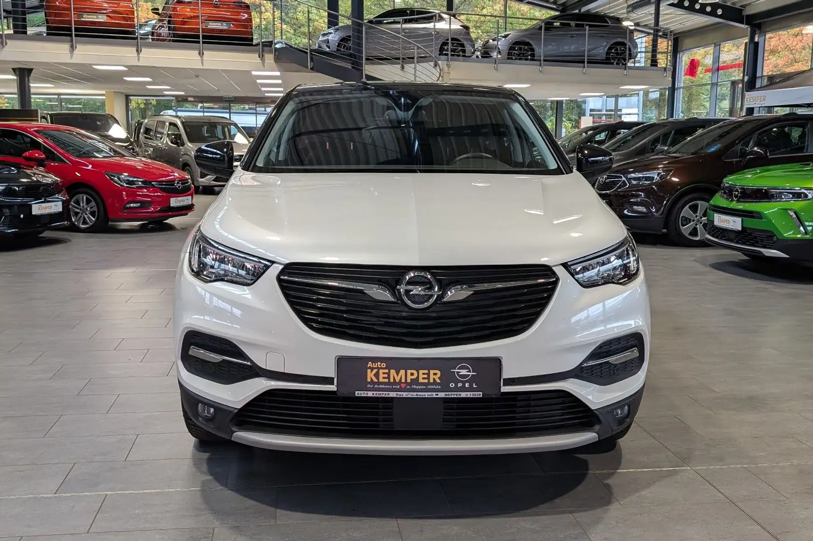 Opel Grandland X Grandland 1.2 Turbo Opel 2020 Autom. *Navi* Blanc - 2