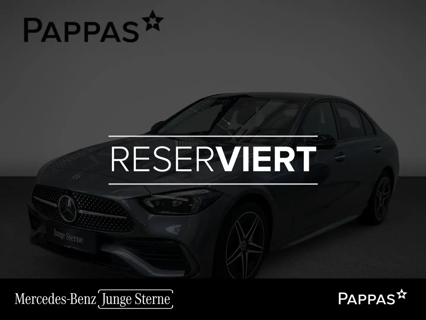 Mercedes-Benz C 300 de 4MATIC Totw LED Distr PTS Navi Pano HUD Grau - 1