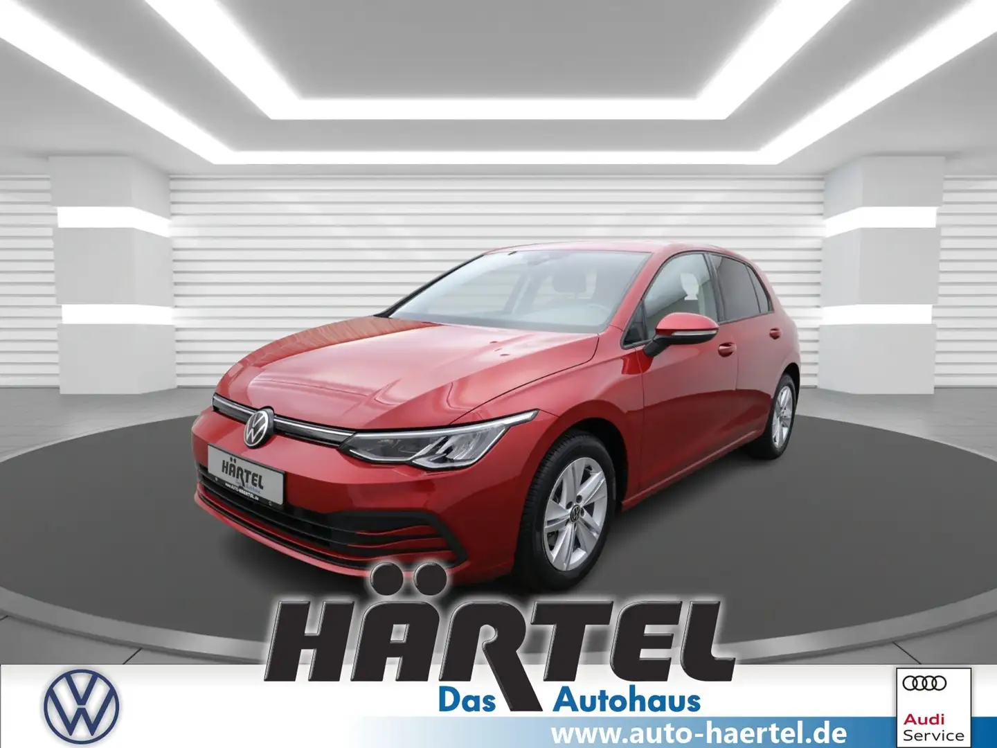 Volkswagen Golf 8 LIFE 1.0 ETSI DSG (+ACC-RADAR+NAVI) LED Rot - 1