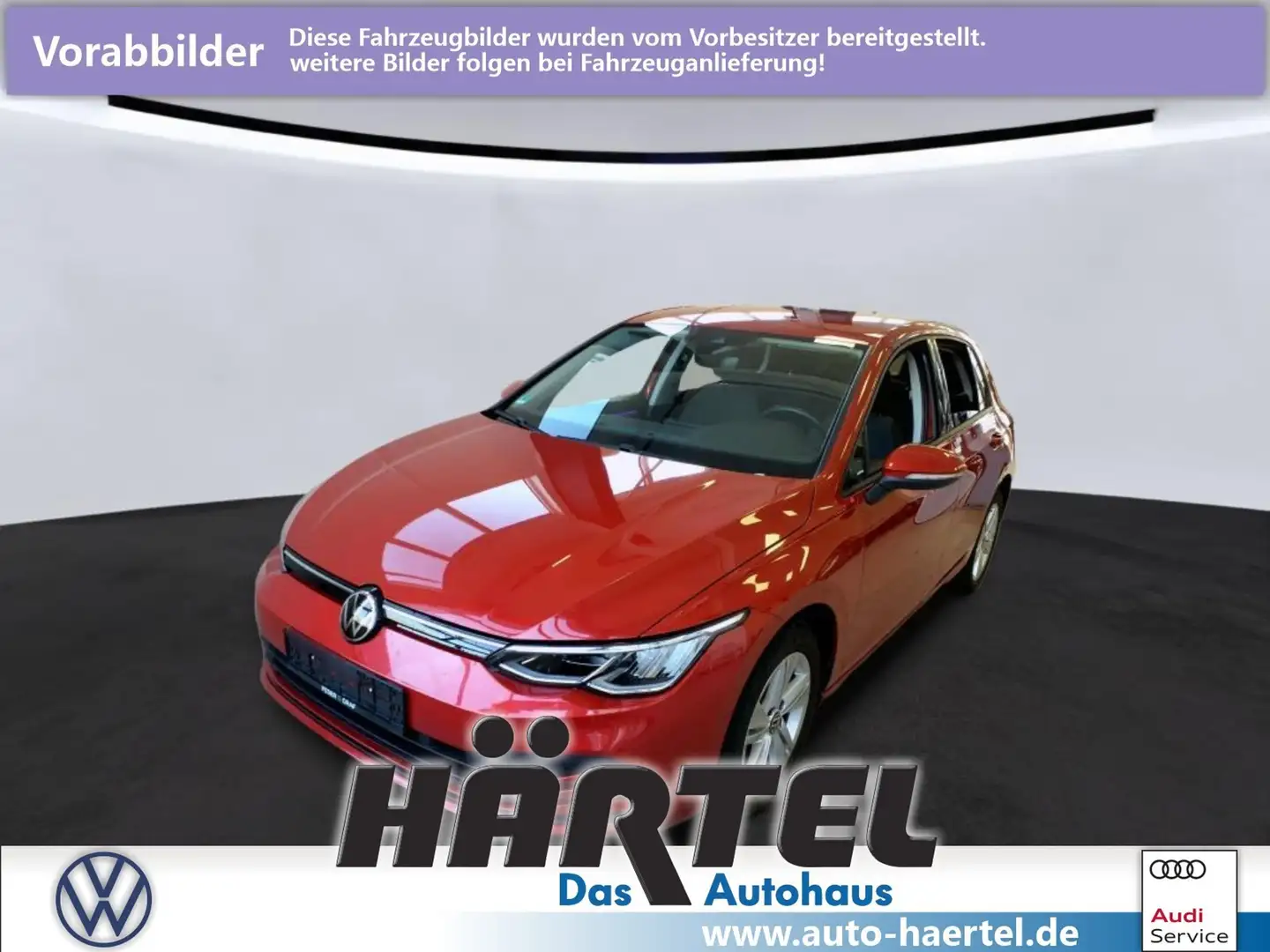 Volkswagen Golf 8 LIFE 1.0 ETSI DSG (+ACC-RADAR+NAVI) LED Rot - 1