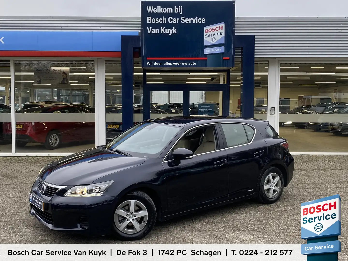 Lexus CT 200h Hybrid / Automaat / NL-Auto / Dealer-Onderhouden / Noir - 1