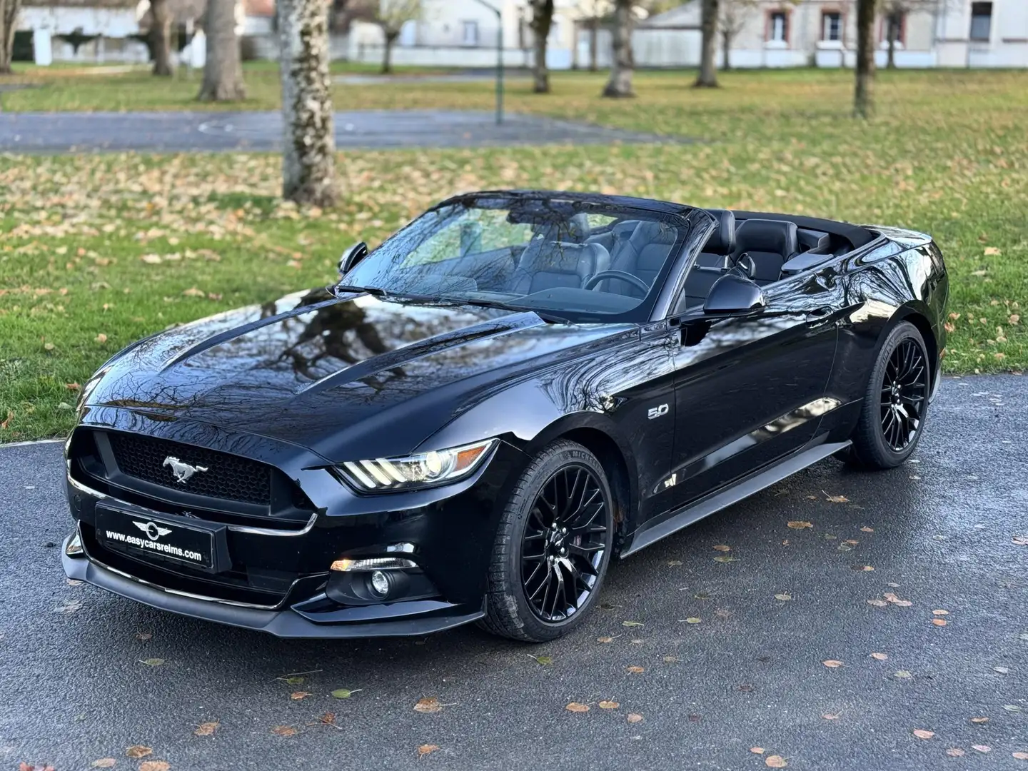 Ford Mustang Mustang Convertible 5.0 V8 CABRIOLET GT Version EU Nero - 1