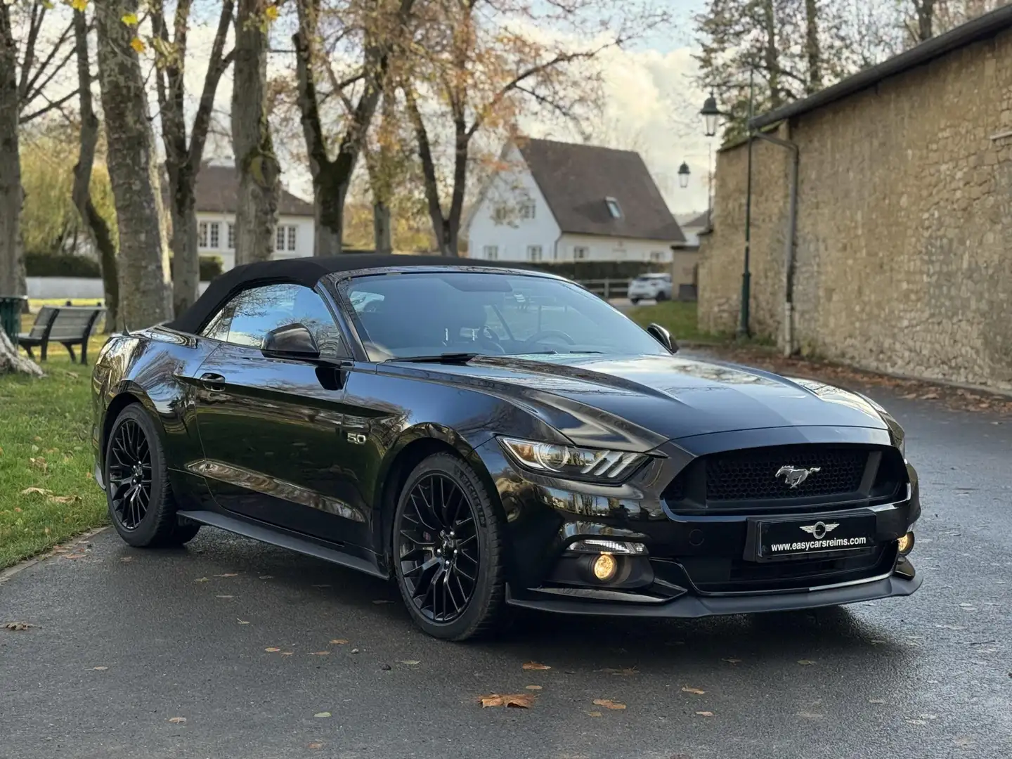 Ford Mustang Mustang Convertible 5.0 V8 CABRIOLET GT Version EU Nero - 2