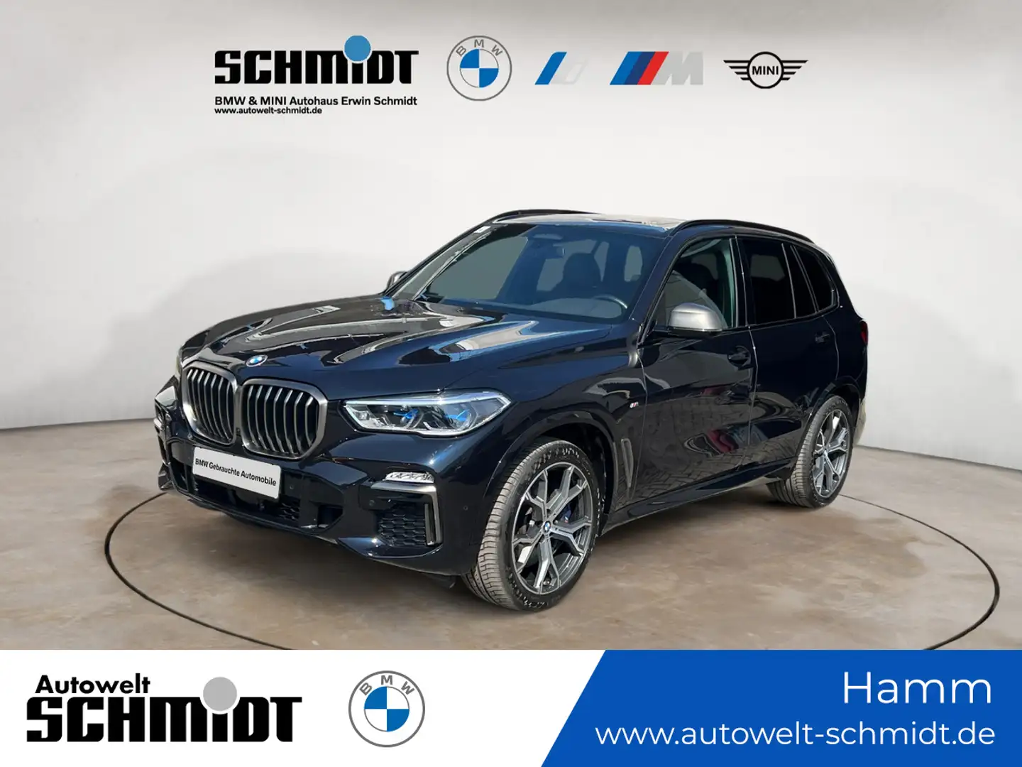 BMW X5 M50d Innovationsp. + GARANTIE Noir - 1