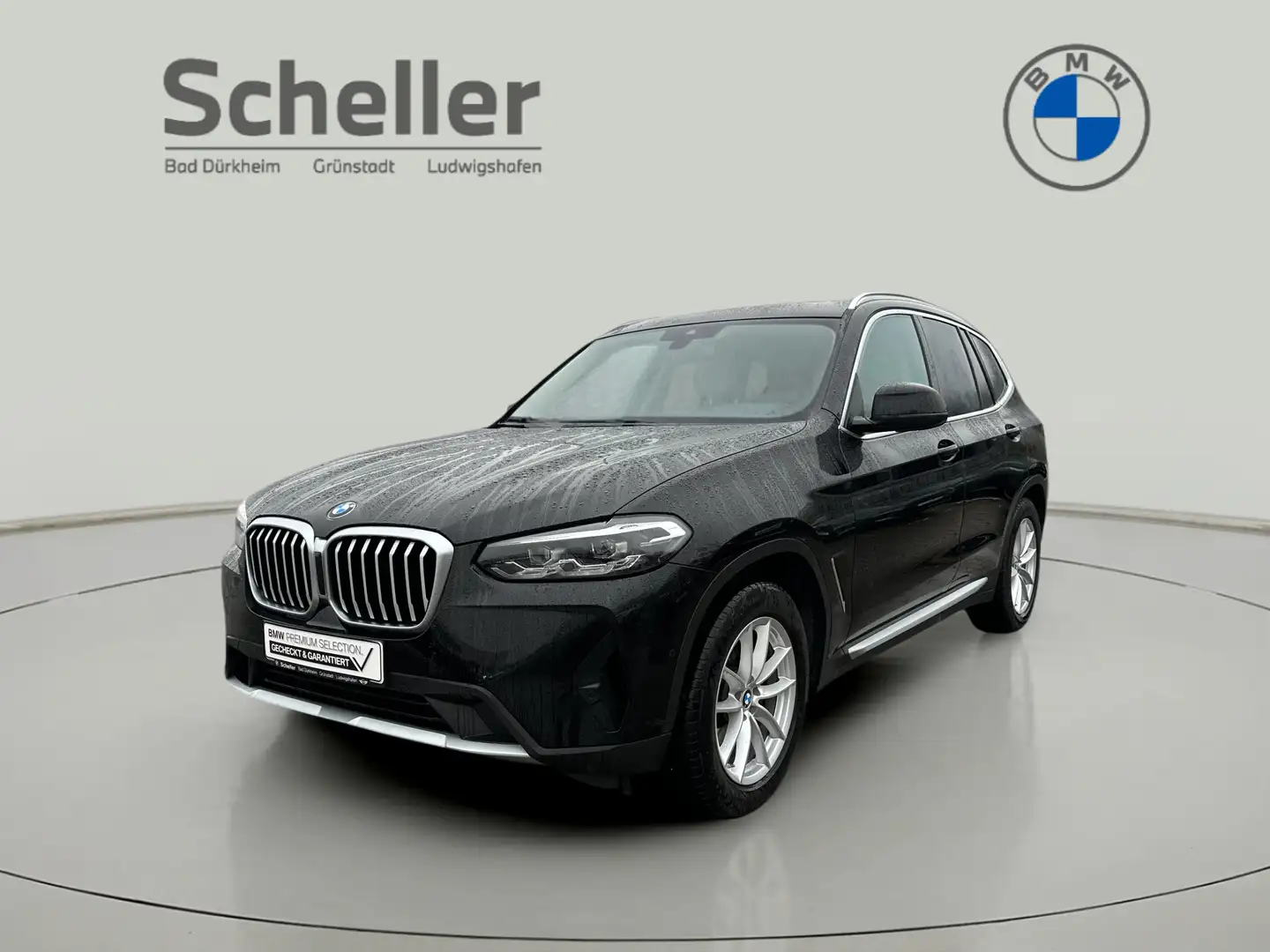 BMW X3 xDrive20d HiFi DAB LED WLAN Pano.Dach Shz Schwarz - 1