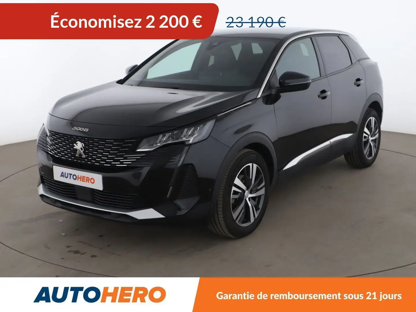 Peugeot 3008 1.2 PureTech Allure Pack Noir - 1