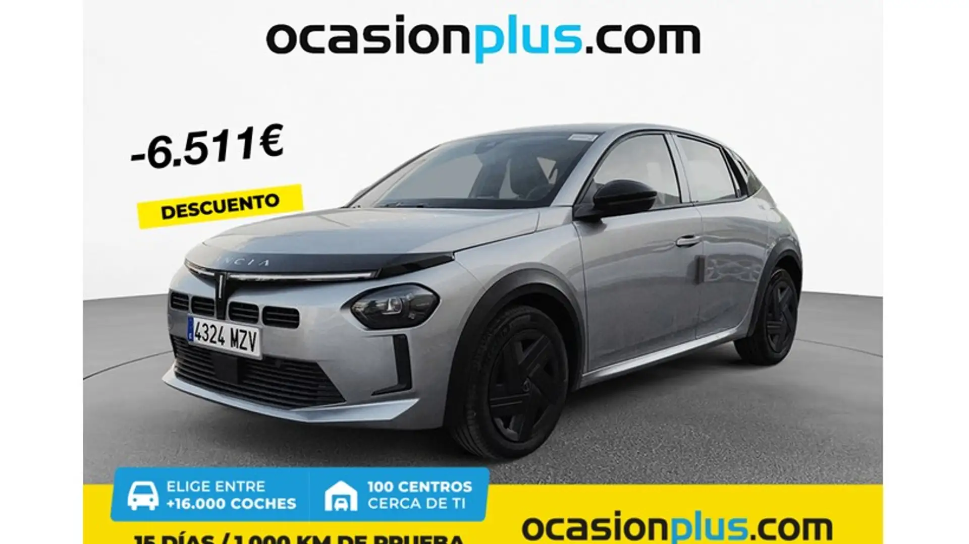 Lancia Ypsilon Ibrida 1.2 Gris - 1