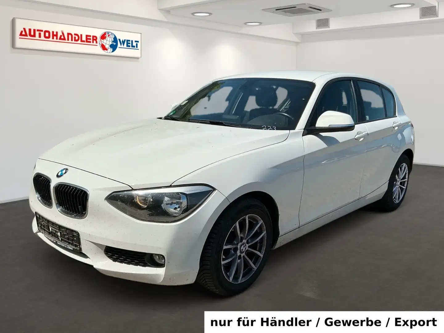 BMW 116 116i 5-trg. Dual-Climatic PDC Tempo BT Freispr. Weiß - 1