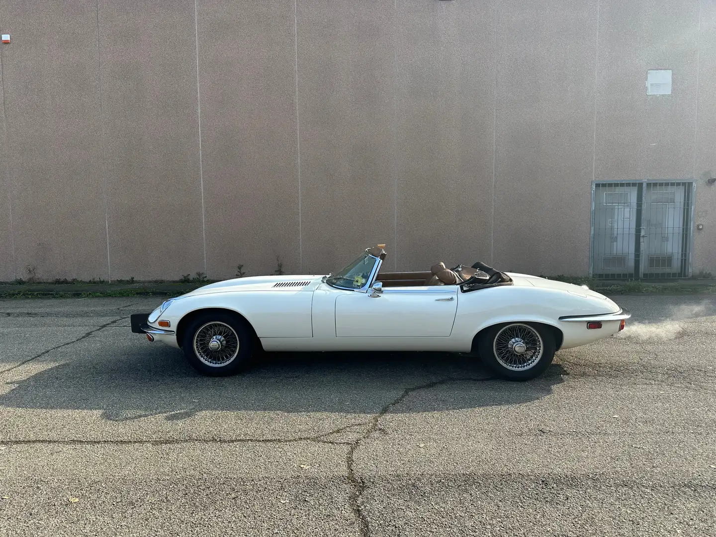 Jaguar E-Type 5.3 V12 OTS Spyder - 3 serie - Matching Numbers Blanco - 1