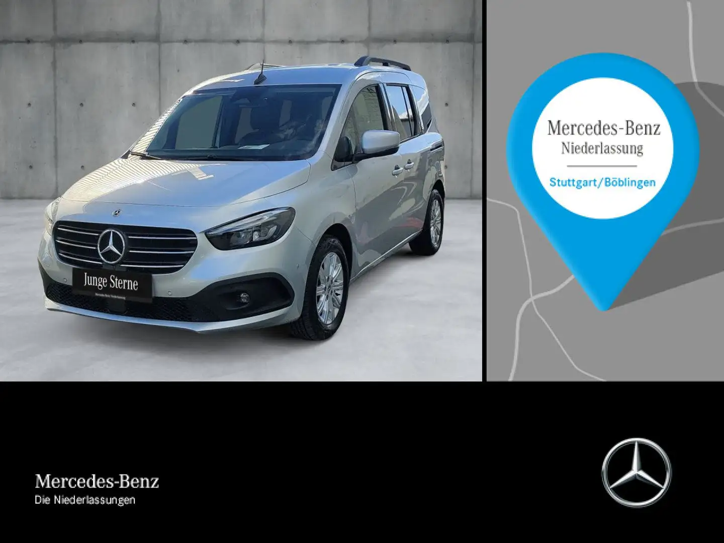 Mercedes-Benz T-Class T 180 d EDITION+PROGRESSIVE+Klimaautom+Navi+PTS Silber - 1