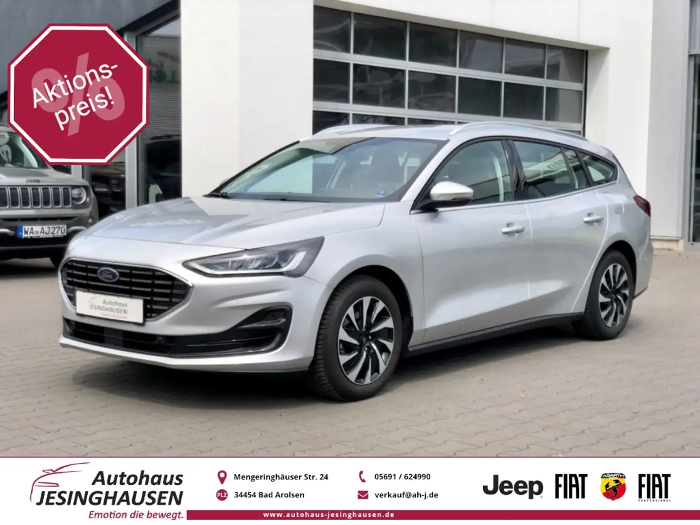 Ford Focus Turnier Titanium GARANTIE+ AHK+B.&O. CARPL AHK-abn Silber - 1