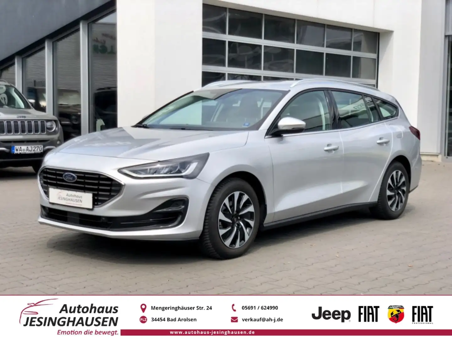 Ford Focus Turnier Titanium GARANTIE+ AHK+B.&O. CARPL AHK-abn Plateado - 1