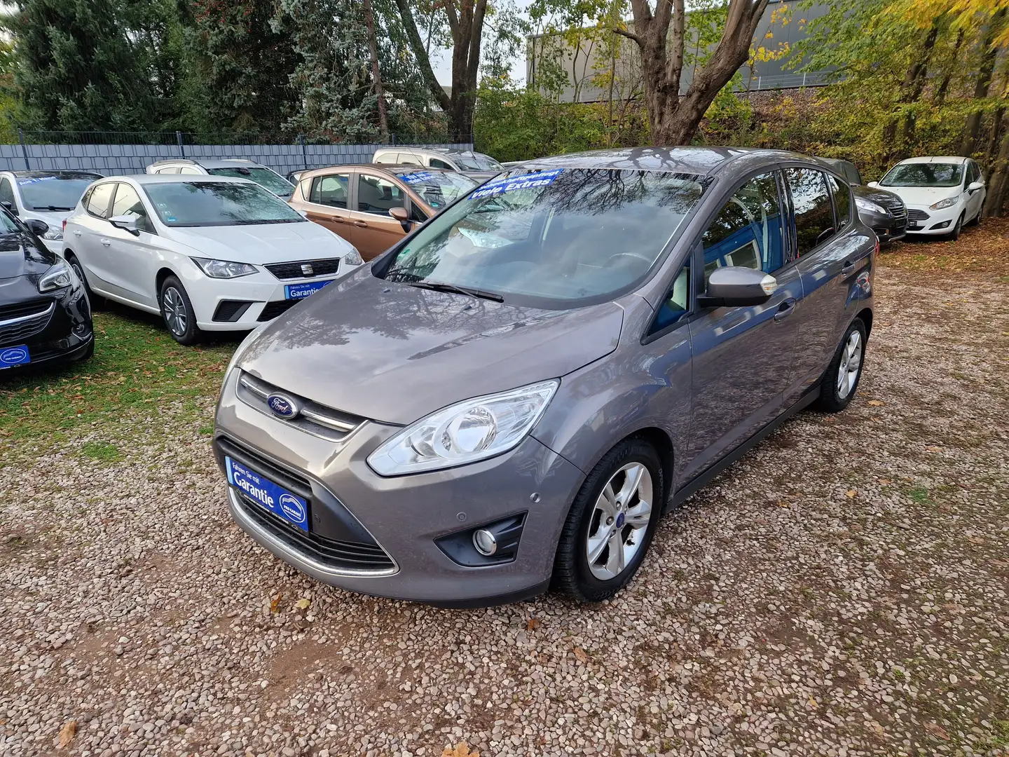 Ford C-Max Klimatro 86Tkm Sitzhzg PDC Scheckh Alu ESP 2Hd Gris - 1
