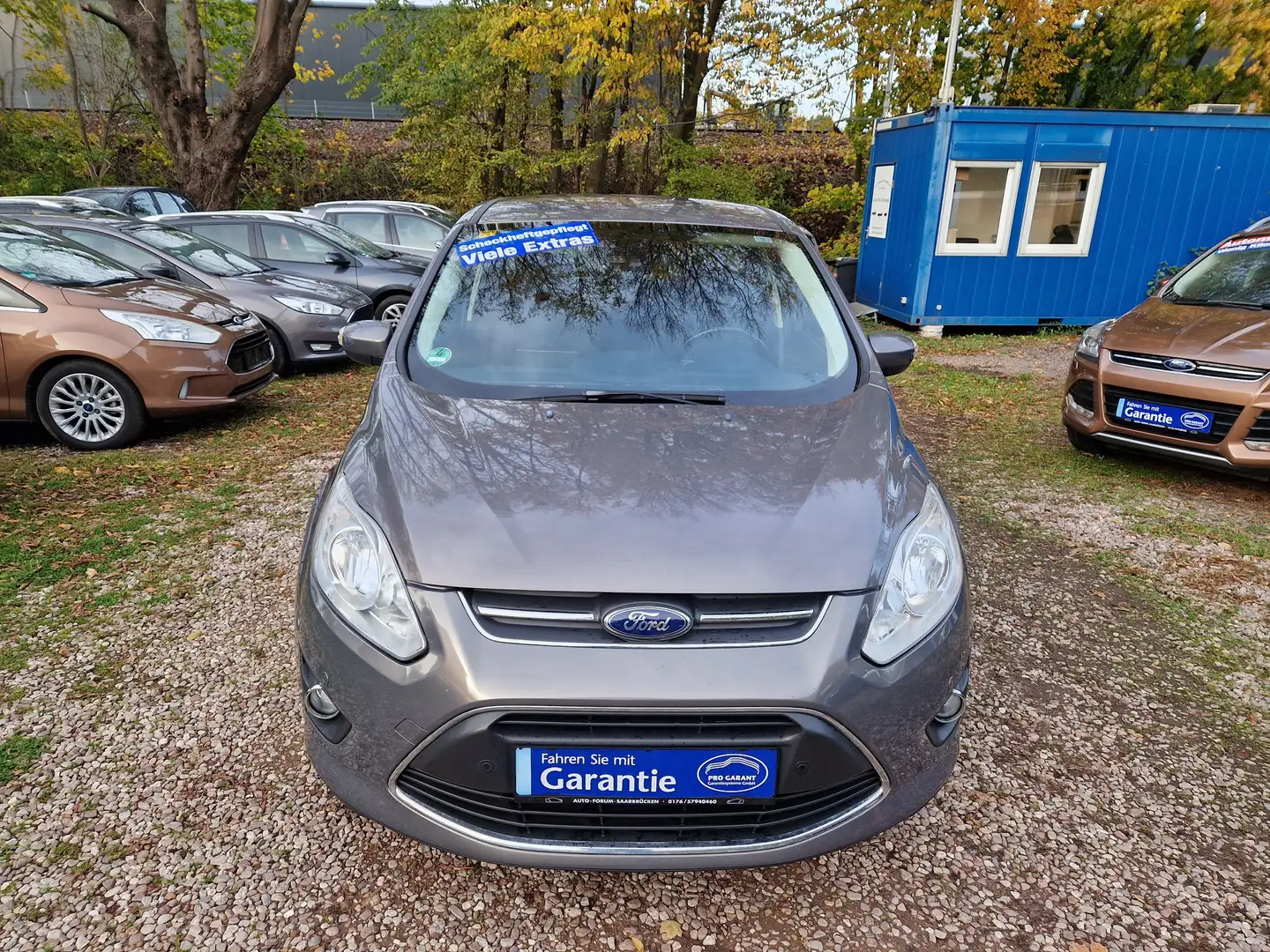 Ford C-Max Klimatro 86Tkm Sitzhzg PDC Scheckh Alu ESP 2Hd Gris - 2
