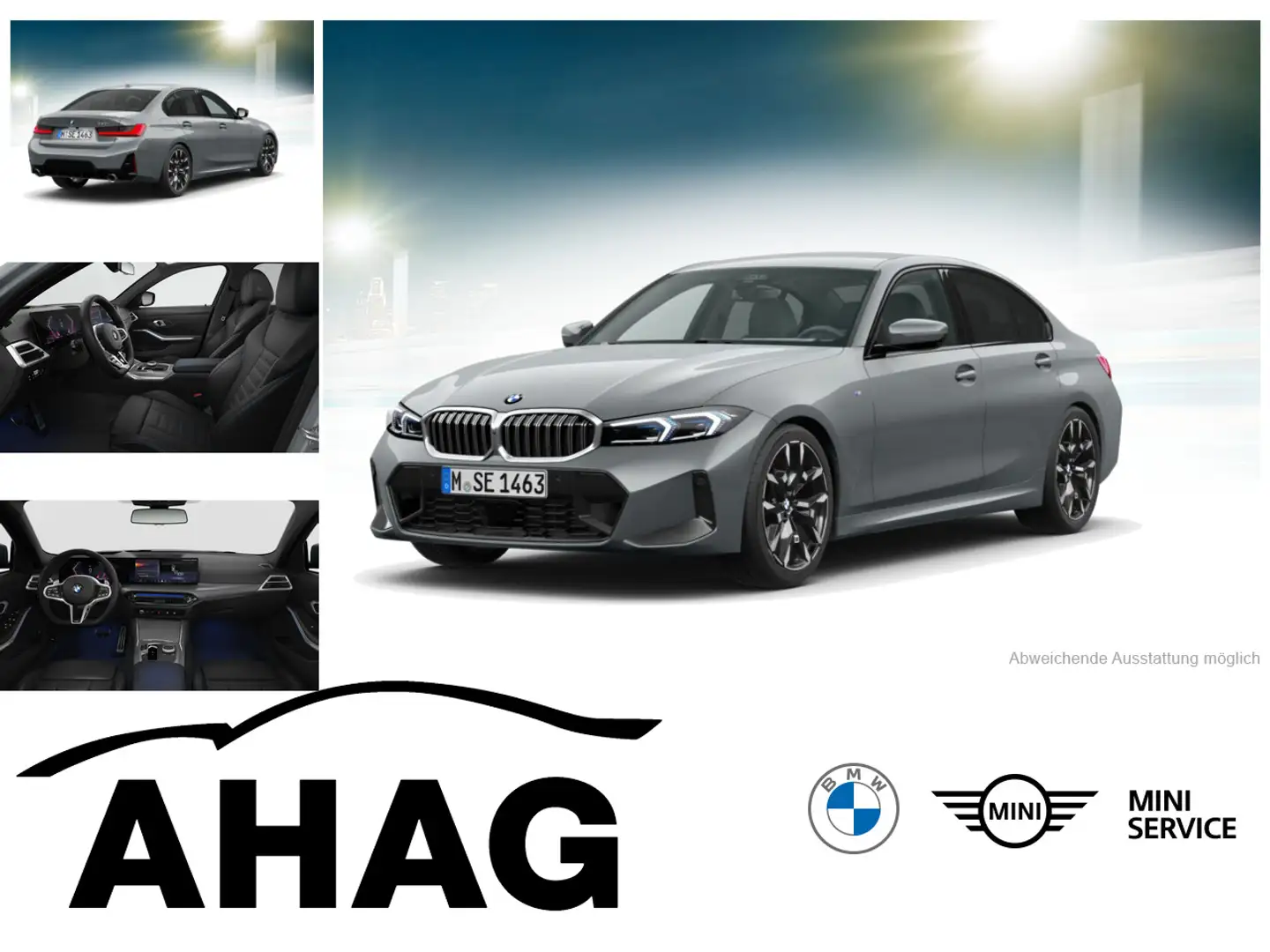 BMW 330 i xDrive Automatic M Sportpaket Innovationsp. Gris - 1