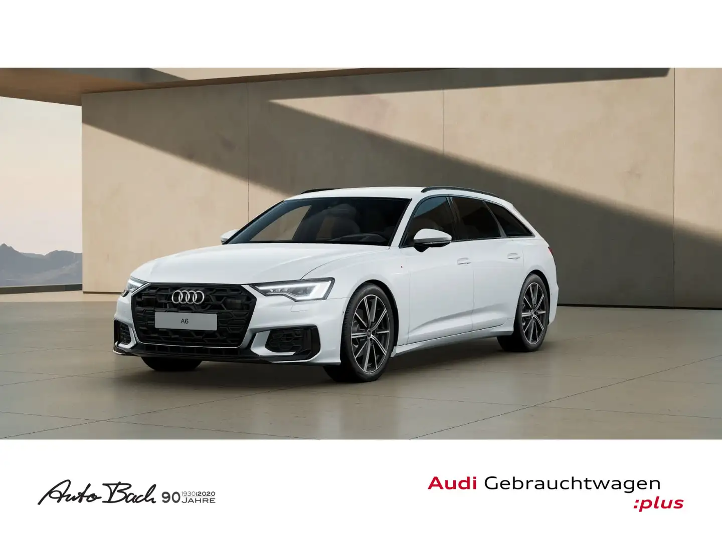 Audi A6 S line 45TFSI Stronic HuD Matrix AHK Weiß - 1