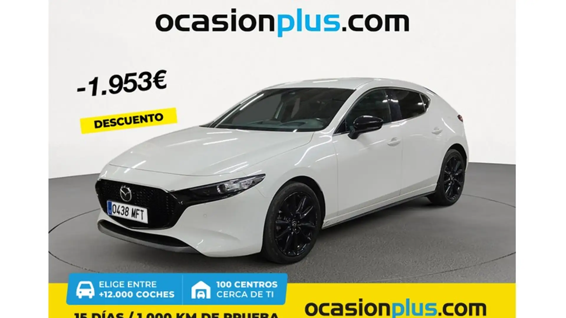 Mazda 3 2.0 e-Skyactiv-G Homura 90kW Blanco - 1
