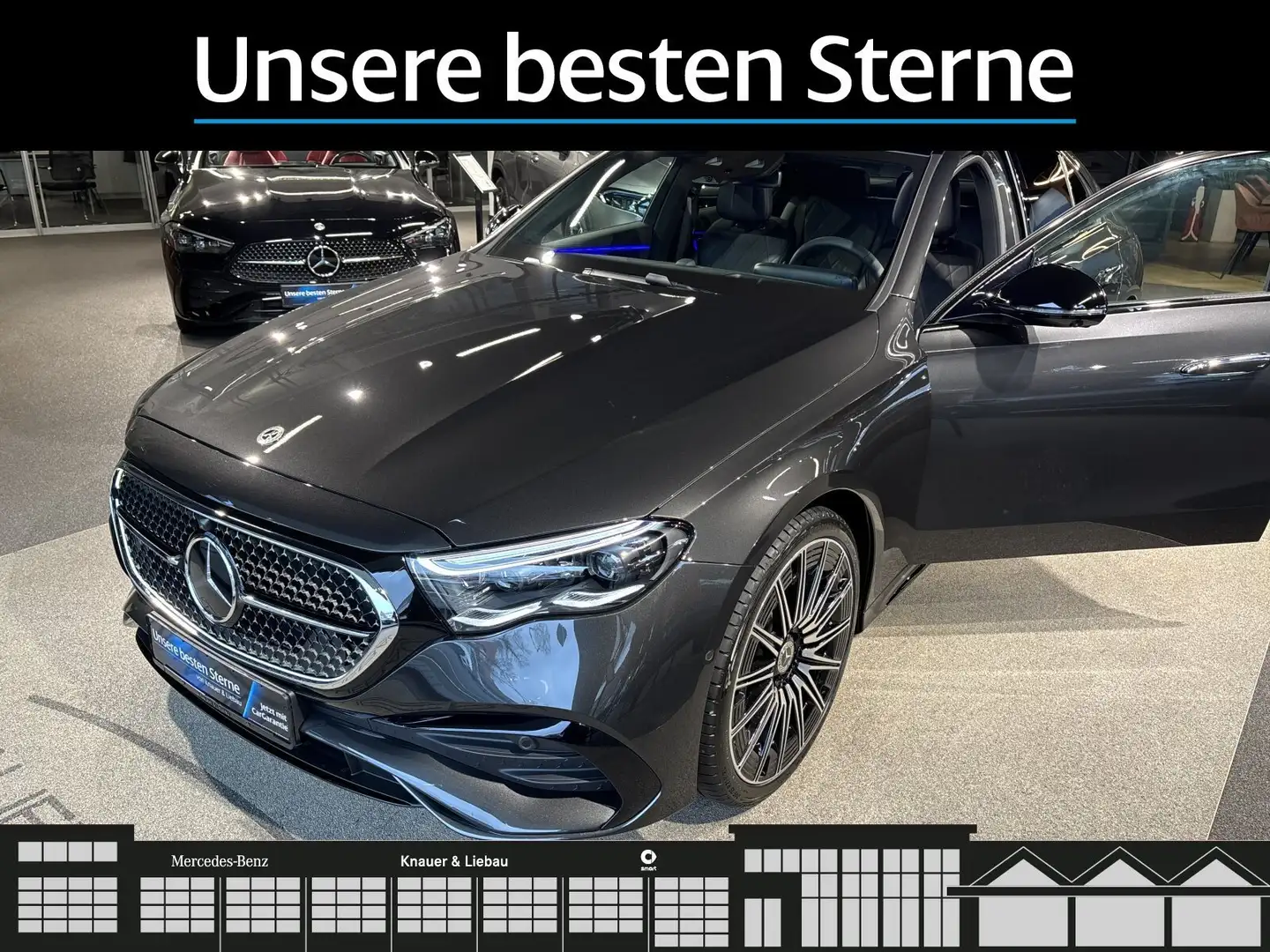 Mercedes-Benz E 450 E 450 d 4M AMG-Line*Night*FAP*Airm.*HUD*Burm 4D Grau - 2