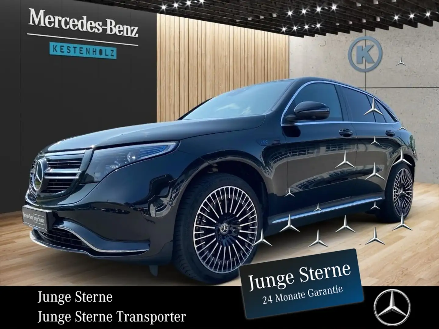 Mercedes-Benz EQC 400 4M AMG Line *MBUX*STHZ*360°KAMERA*NAVI* Schwarz - 1