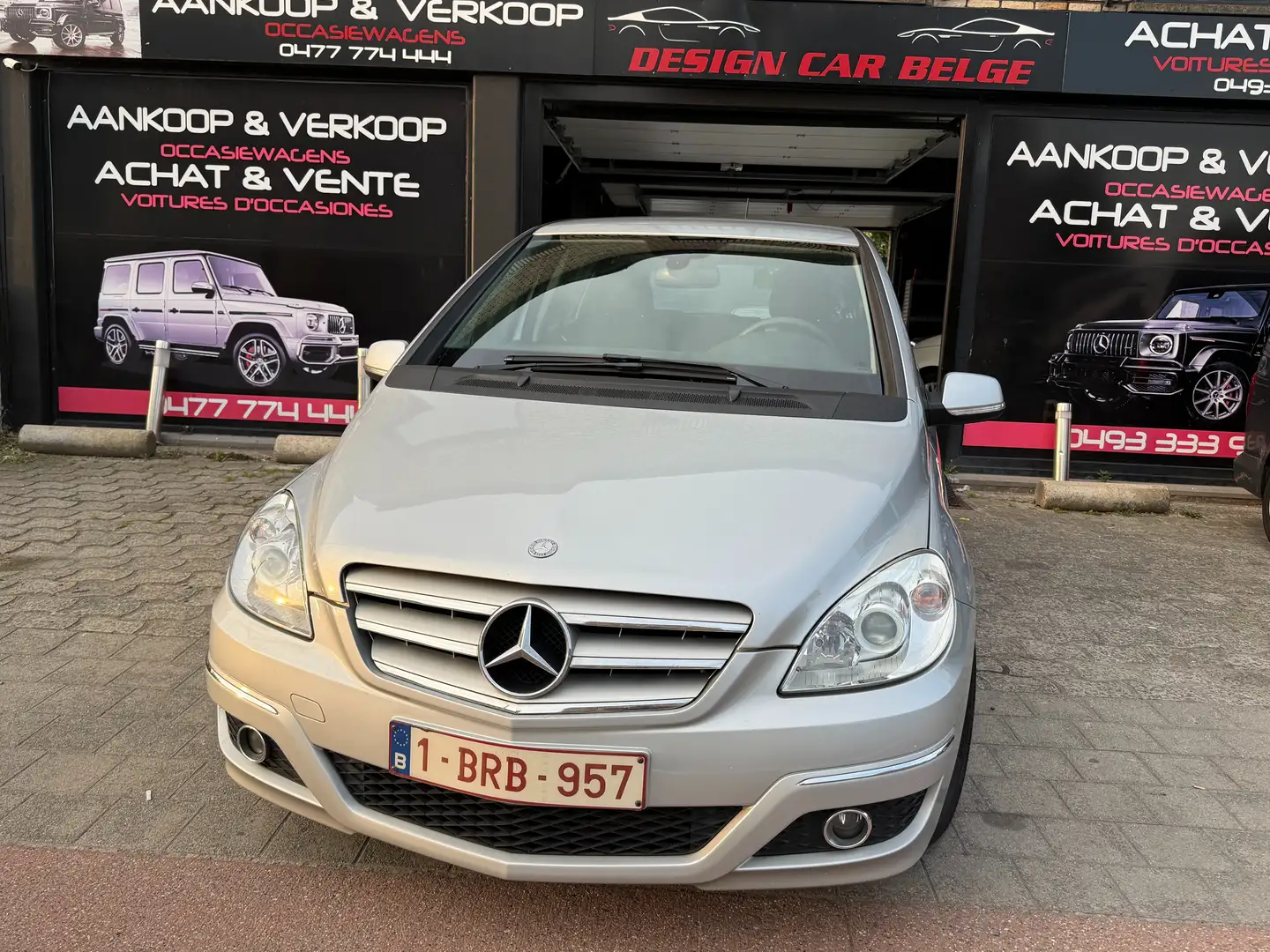 Mercedes-Benz B 180 B 180 CDI Climatisation 1er Main Belge Car Pass Argintiu - 2