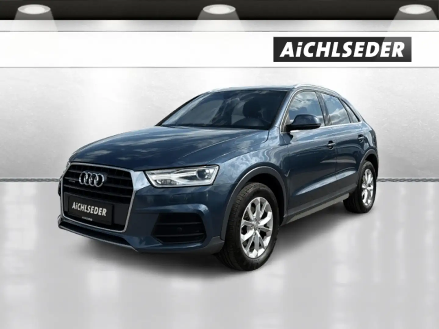 Audi Q3 2,0TDI quattro S-tronic Bleu - 1