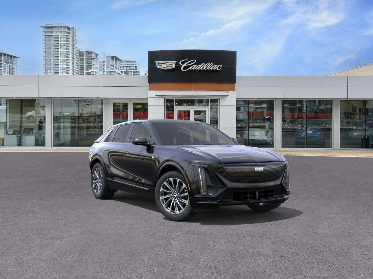 Black 2027 Cadillac LYRIQ SUV / Crossover All-Wheel Drive 1-Speed Automatic