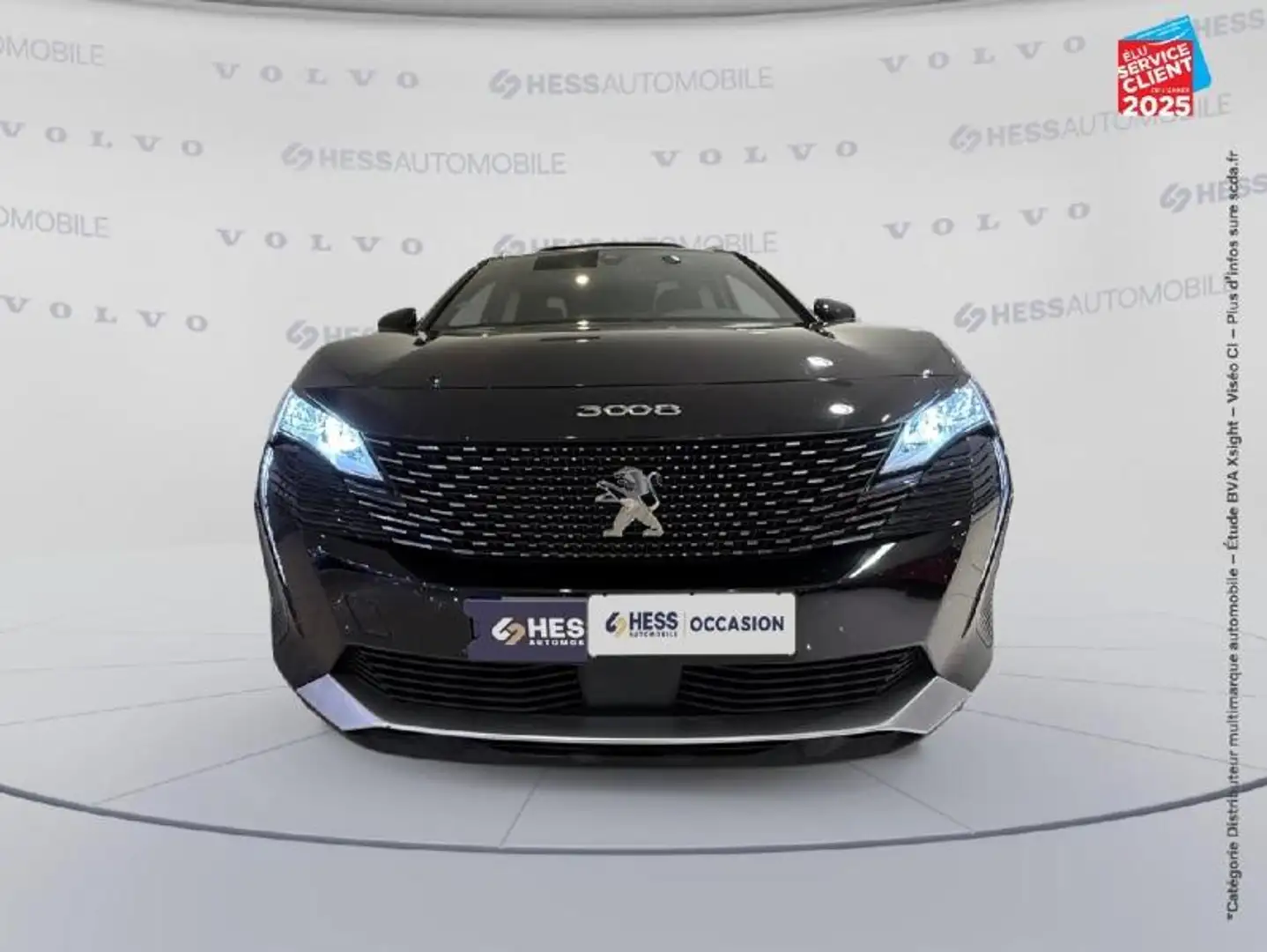 Peugeot 3008 Plug-in Hybrid 225ch GT e-EAT8 Noir - 2