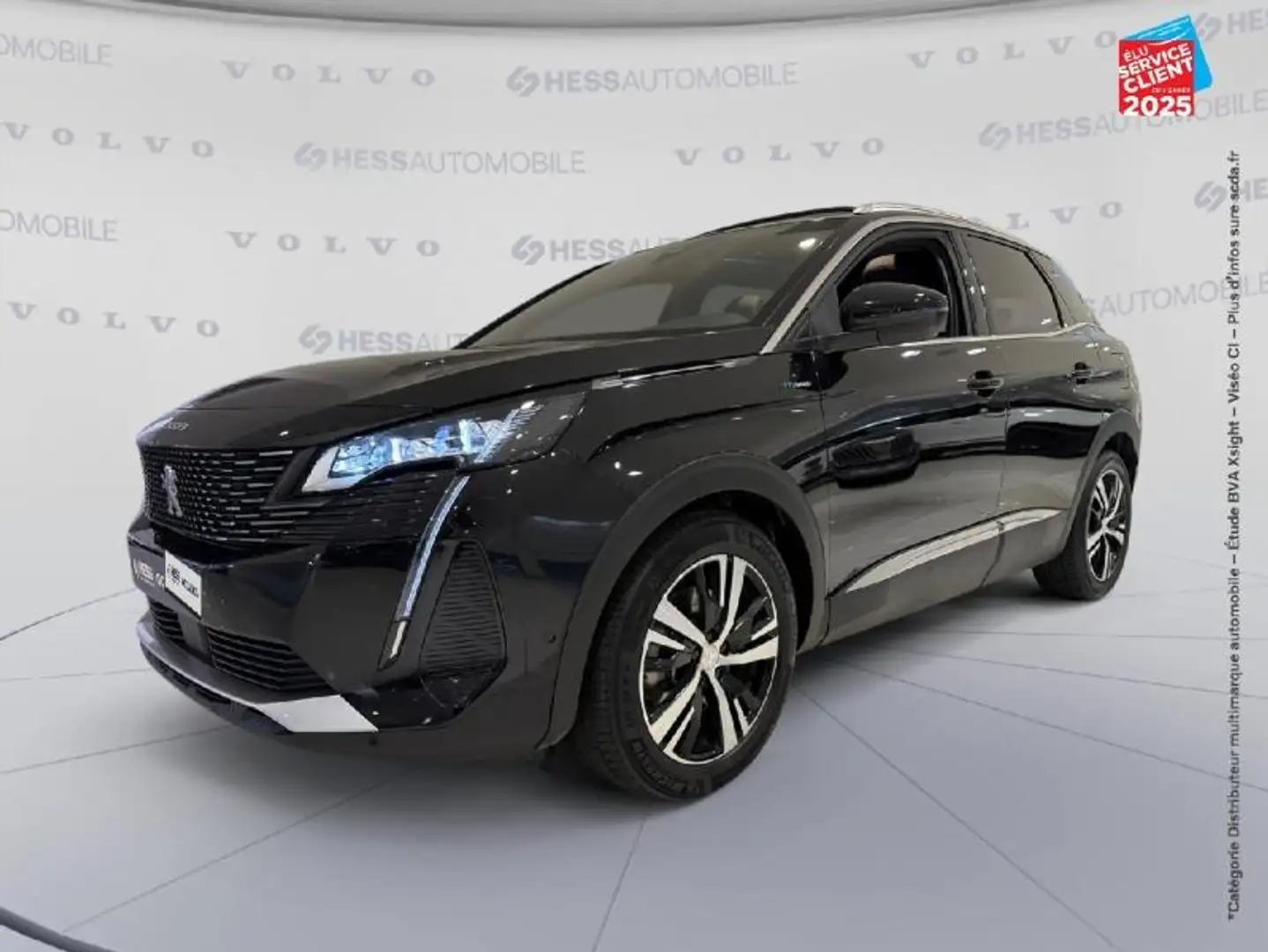 Peugeot 3008 Plug-in Hybrid 225ch GT e-EAT8 Noir - 1