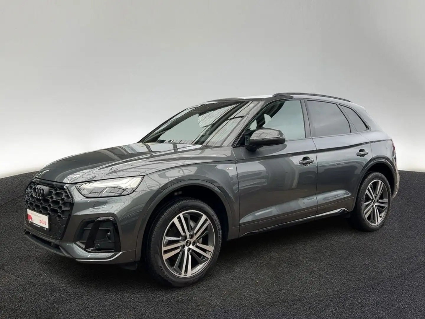 Audi Q5 40 TDI S line quattro S tronic Matrix AHK Kam Grau - 2