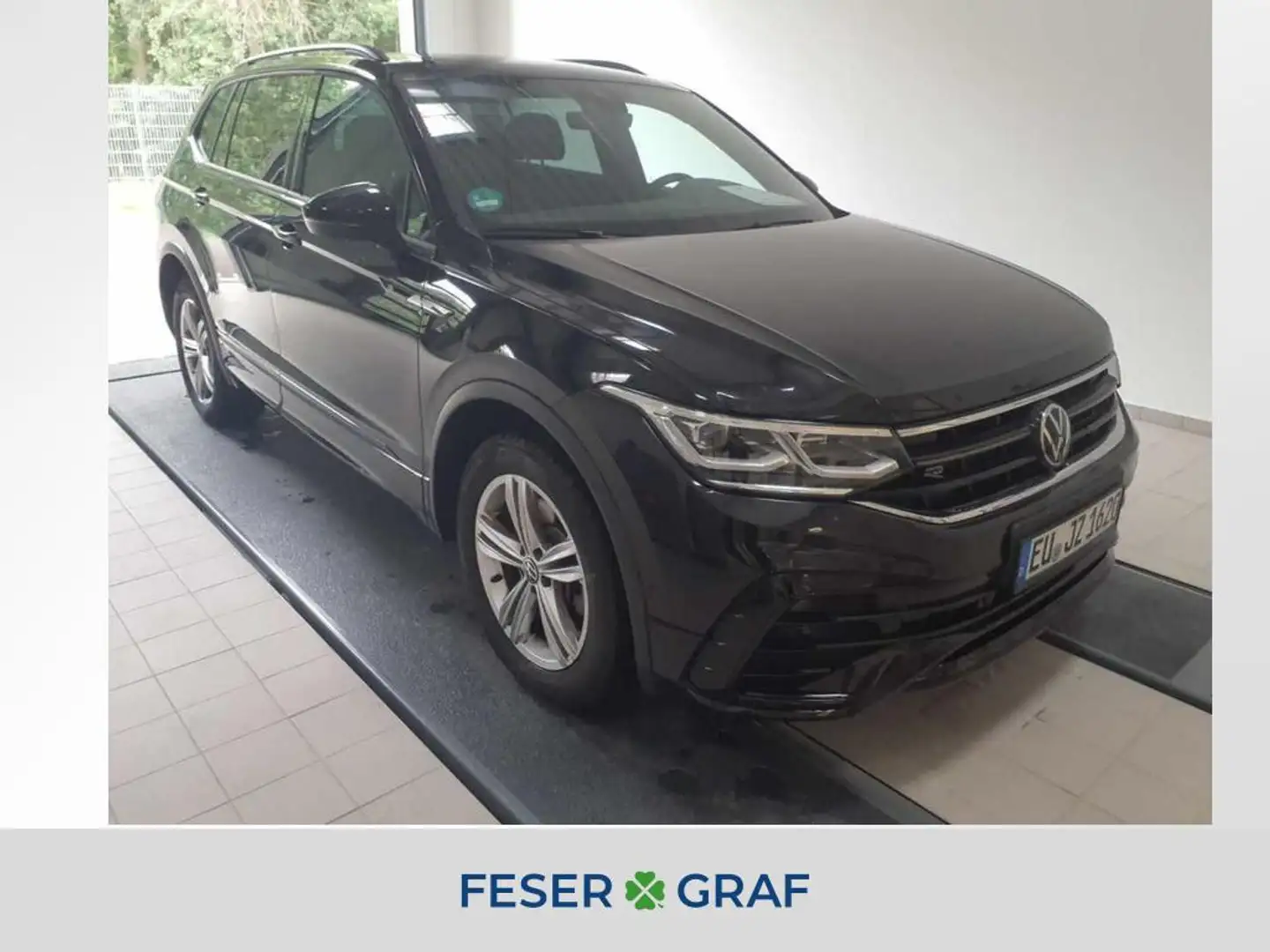 Volkswagen Tiguan Allspace R-Line 2.0 TDI 4MOTION DSG 193PS Schwarz - 1