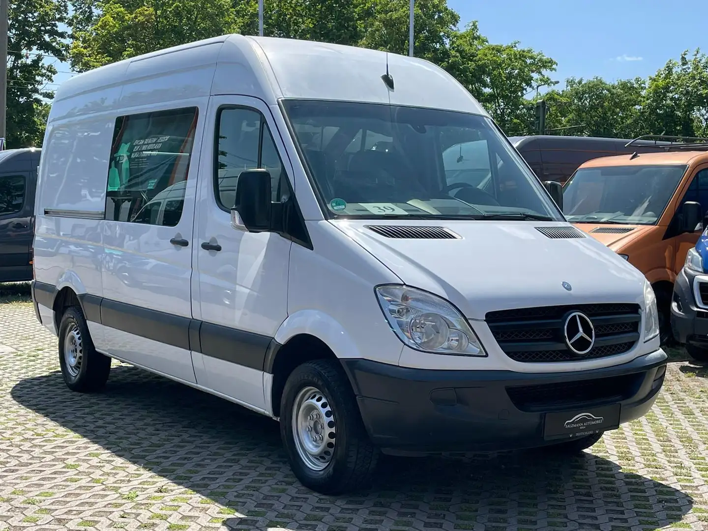 Mercedes-Benz Sprinter 313 CDI//L2/H2//2.Hand//AHK 3,5t//TOP// Bianco - 2